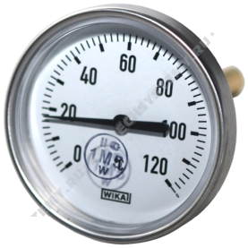 Термометр биметаллический Wika 3901912 А5002 120C Дк 100 L=100 в Владимире 1