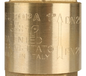 Клапан обратный пружинный муфтовый с металлическим седлом EUROPA 100 1 Itap в Владимире 7