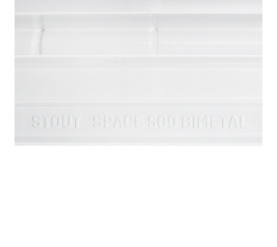 Радиатор биметаллический боковое подключение STOUT Space 500 10 секций SRB-0310-050010 в Владимире 7