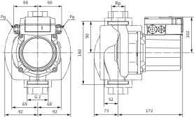 Циркуляционный насос Wilo Top-Z 30/10 DM PN6/10 RG в Владимире 1