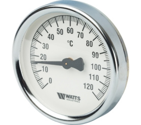 Термометр биметаллический накладной FR810(ТАВ) 80120 Watts 10006505(03.08.080) в Владимире 0