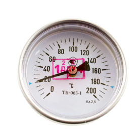 Термометр биметалл 200°C L=60(50) в Владимире 1