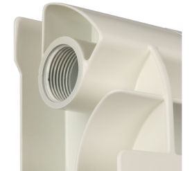 Радиатор биметаллический боковое подключение (белый RAL 9010) Global STYLE PLUS 500 12 секций в Владимире 5