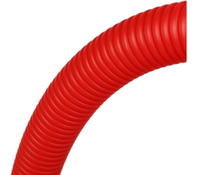 Труба гофрированная ПНД, цвет красный, наружным диаметром 25 мм для труб диаме STOUT SPG-0002-502520 в Владимире 1