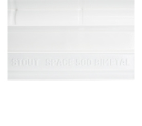 Радиатор биметаллический боковое подключение STOUT Space 500 14 секций SRB-0310-050014 в Владимире 5