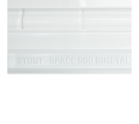 Радиатор биметаллический боковое подключение STOUT Space 500 4 секции SRB-0310-050004 в Владимире 8