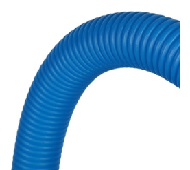 Труба гофрированная ПНД, цвет синий, наружным диаметром 25 мм для труб диаметр STOUT SPG-0001-502520 в Владимире 1