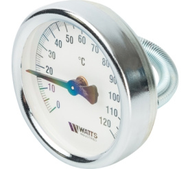 Термометр биметаллический накладной FR810(ТАВ) 63120 Watts 10006504(03.08.060) в Владимире 2