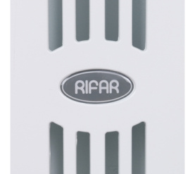 Радиатор биметаллический боковое подключение (белый RAL 9016) RIFAR SUPReMO 500 6 секций в Владимире 8