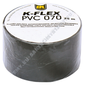Лента ПВХ PVC AT 070 38мм х 25м черный K-flex 850CG020001 в Владимире 2