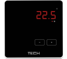 Беспроводной комнатный терморегулятор белый TECH R-8z в Владимире 0
