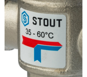Термостатический смесительный клапан для систем отопления и ГВС 3/4 НР 35-60° STOUT SVM-0020-166020 в Владимире 3