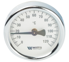 Термометр биметаллический накладной FR810(ТАВ) 63120 Watts 10006504(03.08.060) в Владимире 0
