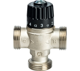 Термостатический смесительный клапан для систем отопления и ГВС 1 НР 30-65° STOUT SVM-0025-186525 в Владимире 2