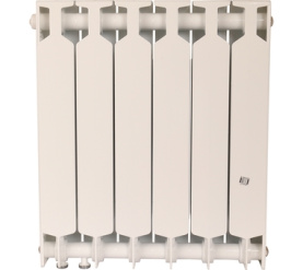 Радиатор биметаллический нижнее правое подключение (белый RAL RIFAR SUPReMO VENTIL 500 SVR 6 секций в Владимире 2