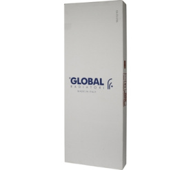 Радиатор биметаллический боковое подключение (белый RAL 9010) Global STYLE EXTRA 350 14 секций в Владимире 11