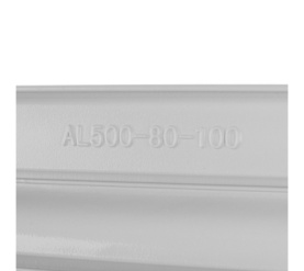 Радиатор алюминиевый ROMMER Profi 500 (AL500-80-80-100) 6 секции в Владимире 7