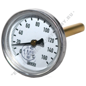 Термометр биметаллический Wika 3562972 А5002 160C Дк 100 L=40 в Владимире 2