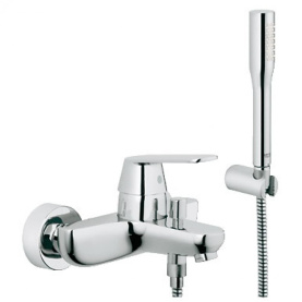 Смеситель EUROSMART Cosmopolitan (арт.32832000) для ванны, с аксессуарами GROHE в Владимире 1