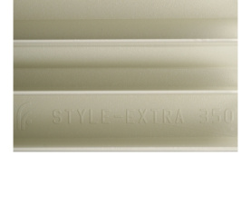 Радиатор биметаллический боковое подключение (белый RAL 9010) Global STYLE EXTRA 350 14 секций в Владимире 8