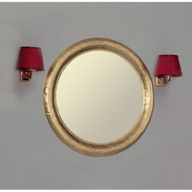 Зеркало Акватон "Андорра", круглое, 750мм, золот 1.A156.8.02V.NL4.0 в Владимире 1
