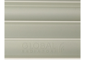 Радиатор биметаллический боковое подключение (белый RAL 9010) Global STYLE PLUS 500 10 секций в Владимире 9