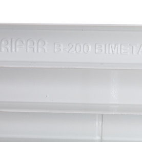Радиатор биметаллический боковое подключение (белый RAL 9016) RIFAR BASE 200 12 секций в Владимире 9