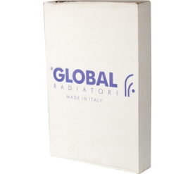 Радиатор алюминиевый боковое подключение (белый RAL 9010) VOX EXTRA 350 8 секций Global в Владимире 7