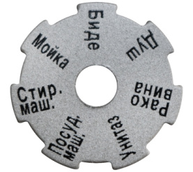 Информационный диск для коллекторов распределительных STOUT SMB 6801 000601 в Владимире 1