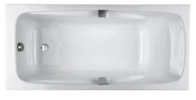 Ванна чугунная Jacob Delafon Repos 170x80 см E2915-00 с отверстиями для ручек в Владимире 1