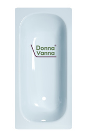 Ванна стальная ВИЗ Donna Vanna 170x70 летний небесный шумопоглащающая, с опорной подставкой, DV-71920 в Владимире 1