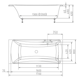 Панель для ванны Vagnerplast Front Panel 150 фронтальная в Владимире 2