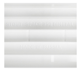 Радиатор биметаллический боковое подключение STOUT Space 350 8 секций SRB-0310-035008 в Владимире 7