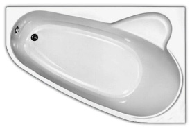 Акриловая ванна Vagnerplast Selena 160x105 R асимметричная VPBA163SEL3PX-01 в Владимире 0