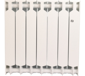 Радиатор биметаллический боковое подключение (белый RAL 9016) RIFAR SUPReMO 500 7 секций в Владимире 2
