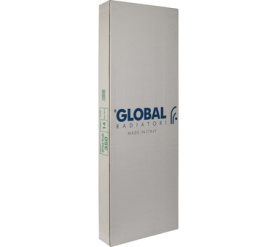 Радиатор биметаллический боковое подключение (белый RAL 9010) Global STYLE PLUS 350 14 секций в Владимире 11