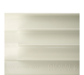 Радиатор алюминиевый боковое подключение (белый RAL 9010) Global VOX EXTRA 500 10 секций в Владимире 8