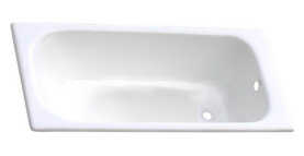 Чугунная ванна Aqualux ZYA 8-6 160х70 белая, без ножек, антислип в Владимире 0