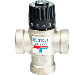 Термостатический смесительный клапан для систем отопления и ГВС 3/4 ВР 20-43 STOUT SVM-0010-164320 в Владимире 2
