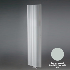 Дизайн-радиатор Jaga Iguana Arco H180 L029 светло-серый в Владимире 0
