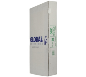 Радиатор биметаллический боковое подключение (белый RAL 9010) Global STYLE PLUS 350 10 секций в Владимире 8