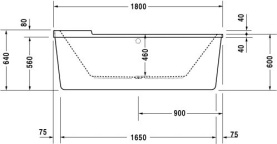 Панель фронтальная для ванны Vidima Сева Микс 1700 мм Н=560 мм в Владимире 2