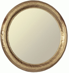 Зеркало Акватон "Андорра", круглое, 750мм, золот 1.A156.8.02V.NL4.0 в Владимире 0
