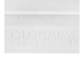 Радиатор биметаллический боковое подключение (белый RAL 9010) Global STYLE EXTRA 500 14 секций в Владимире 8