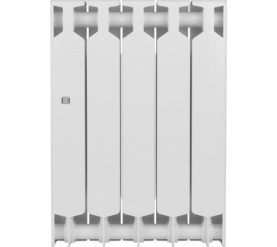 Радиатор биметаллический боковое подключение (белый RAL 9016) RIFAR SUPReMO 500 5 секций в Владимире 2