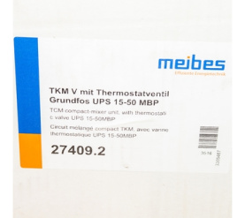 Насосная группа Thermix UPS 15-50 МВР с встроенным термостатом Meibes ME 27409.2 в Владимире 13