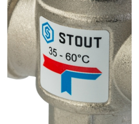 Термостатический смесительный клапан для систем отопления и ГВС 3/4 ВР 35-60 STOUT SVM-0010-166020 в Владимире 3