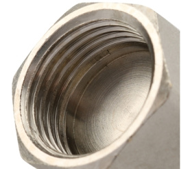 Заглушка ВР никелированная 1/2 для стальных труб резьбовой TIEMME 1500200(1880N0004) в Владимире 4