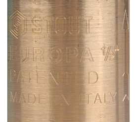 Клапан обратный пружинный муфтовый с металлическим седлом 1/2 STOUT SVC-0011-000015 в Владимире 3