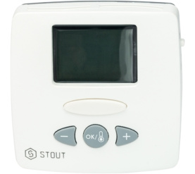 Термостат комнатный электронный WFHT-LCD. С выносным датчиком STOUT STE-0002-000015 в Владимире 0